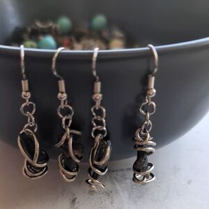 Handcrafted Shark Tooth Earrings